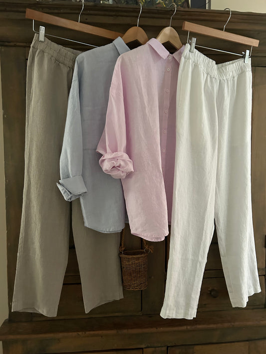 Linen Pants • Natural