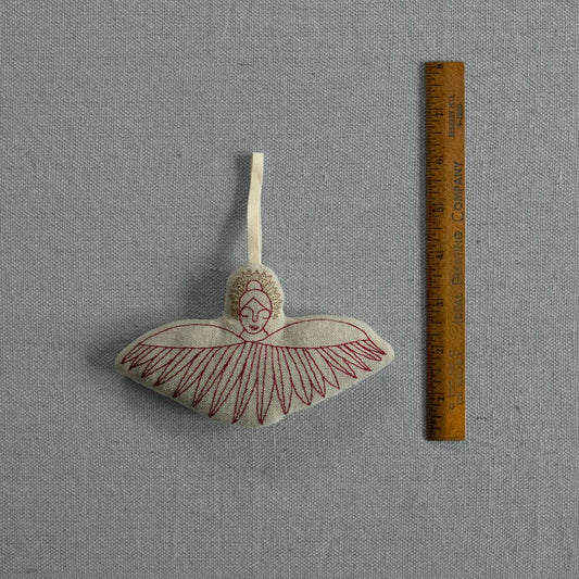 Cupid's Bow • Cotton & Lavender Ornament