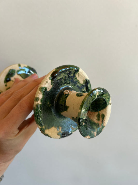 Tamegroute Candlestick Holder • Splatter