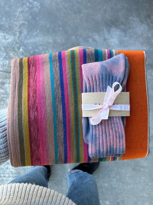 Hand-Woven Shawl • Multi