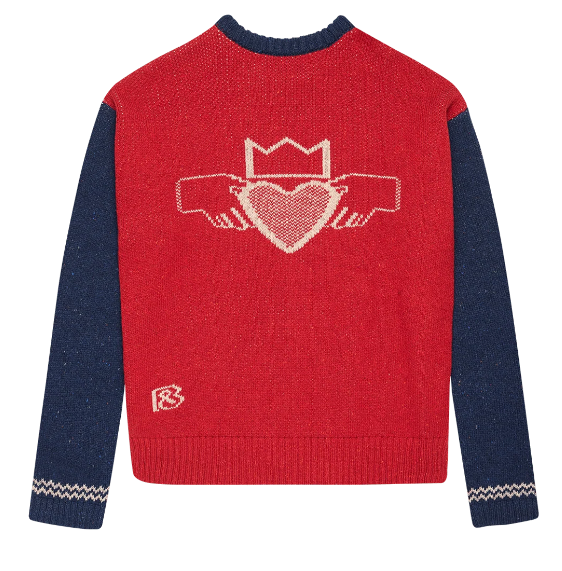 Freedom Sweater • Navy/ Red