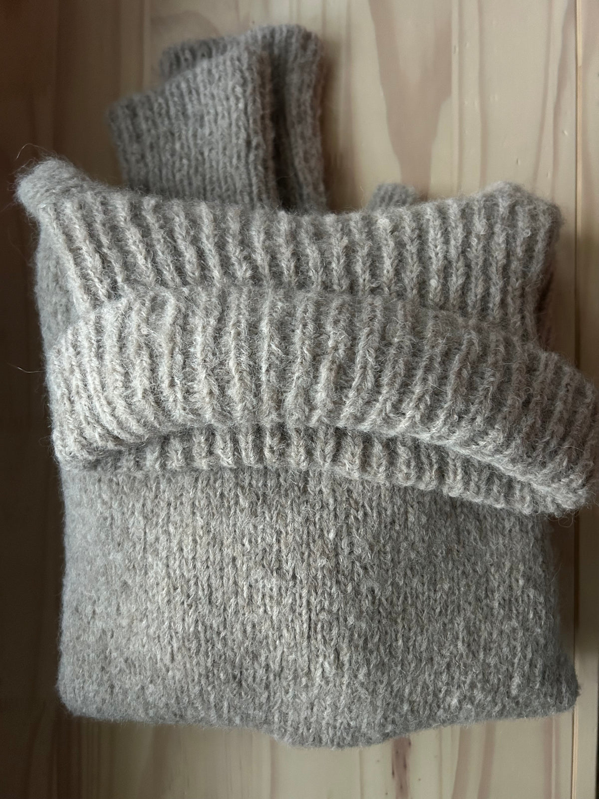 Hand Knit Alpaca Turtleneck