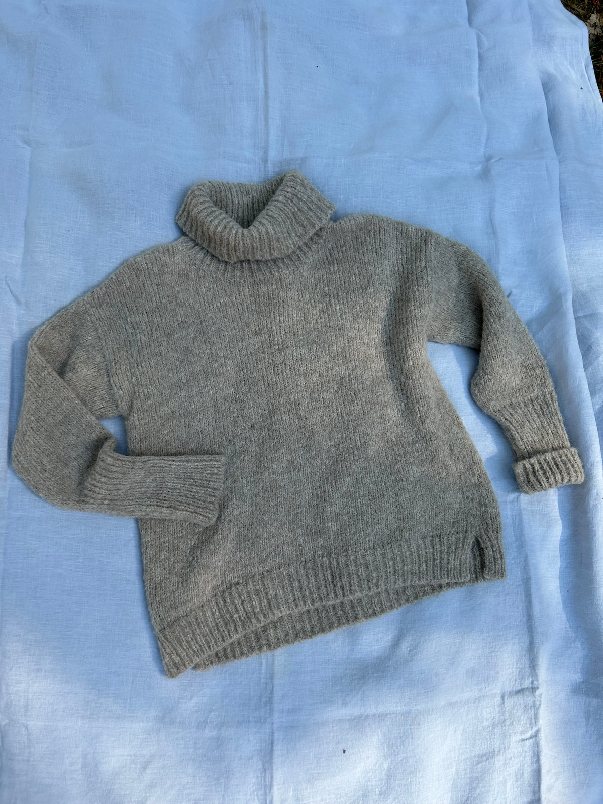 Hand Knit Alpaca Turtleneck