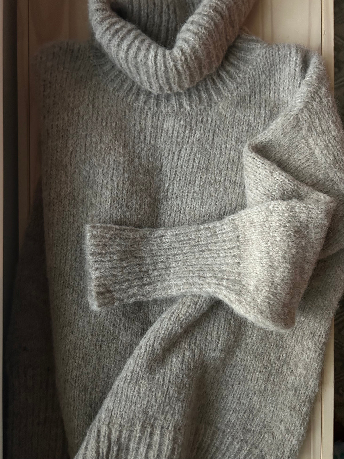 Hand Knit Alpaca Turtleneck