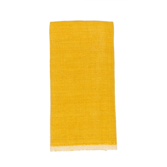 Hand-Spun Linen Tea Towel • Golden Milk