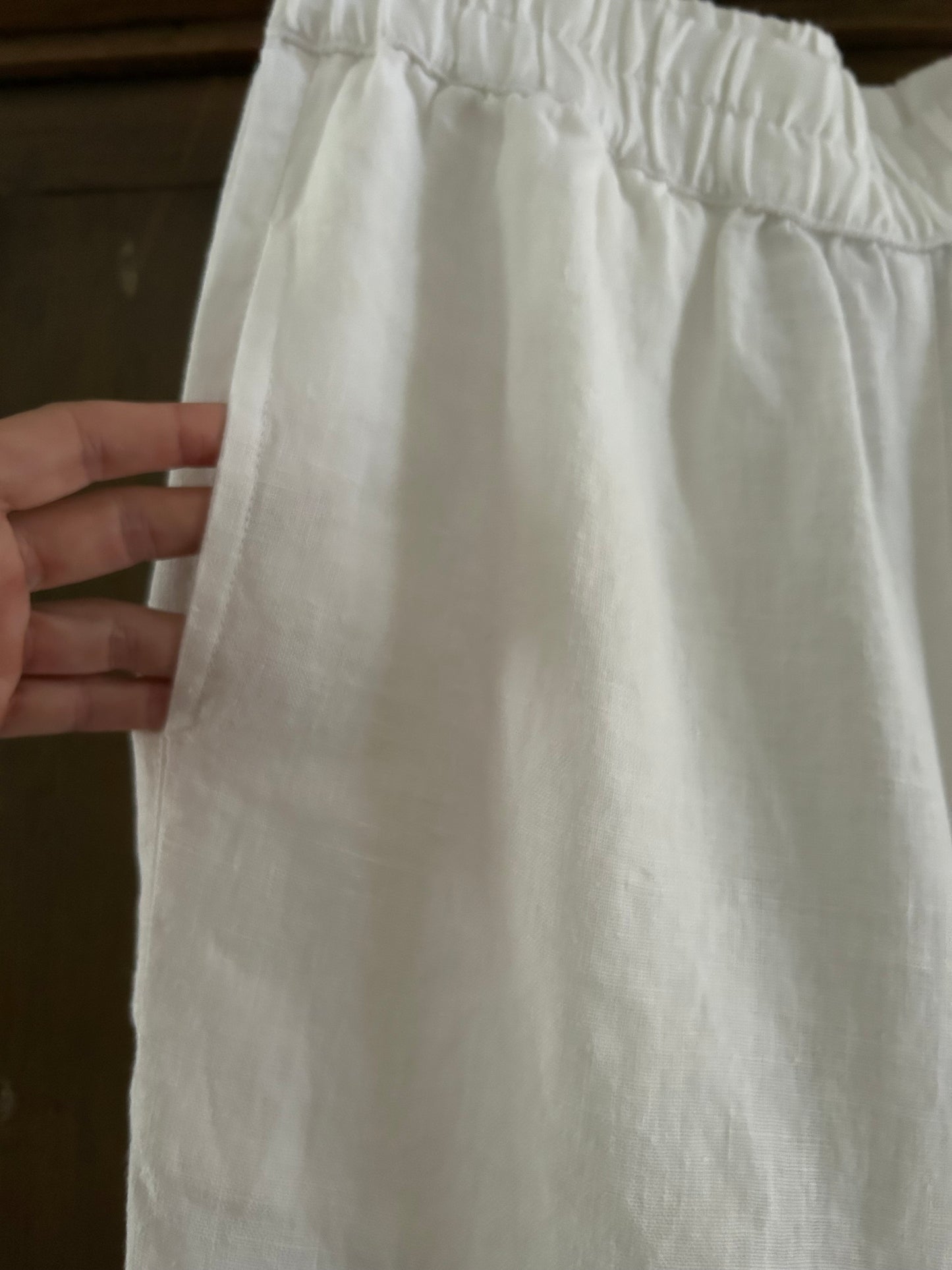 Linen Pants • White