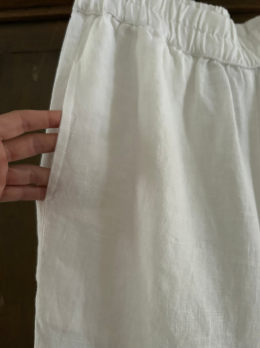 Linen Pants • White