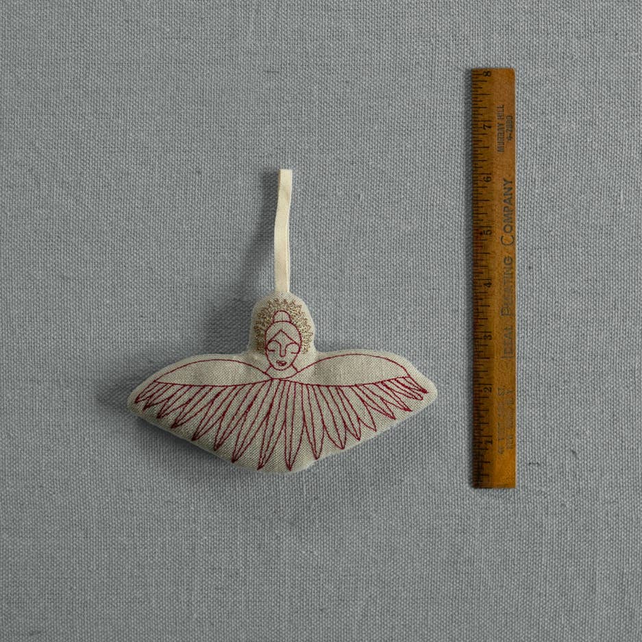 Cupid's Bow • Cotton & Lavender Ornament