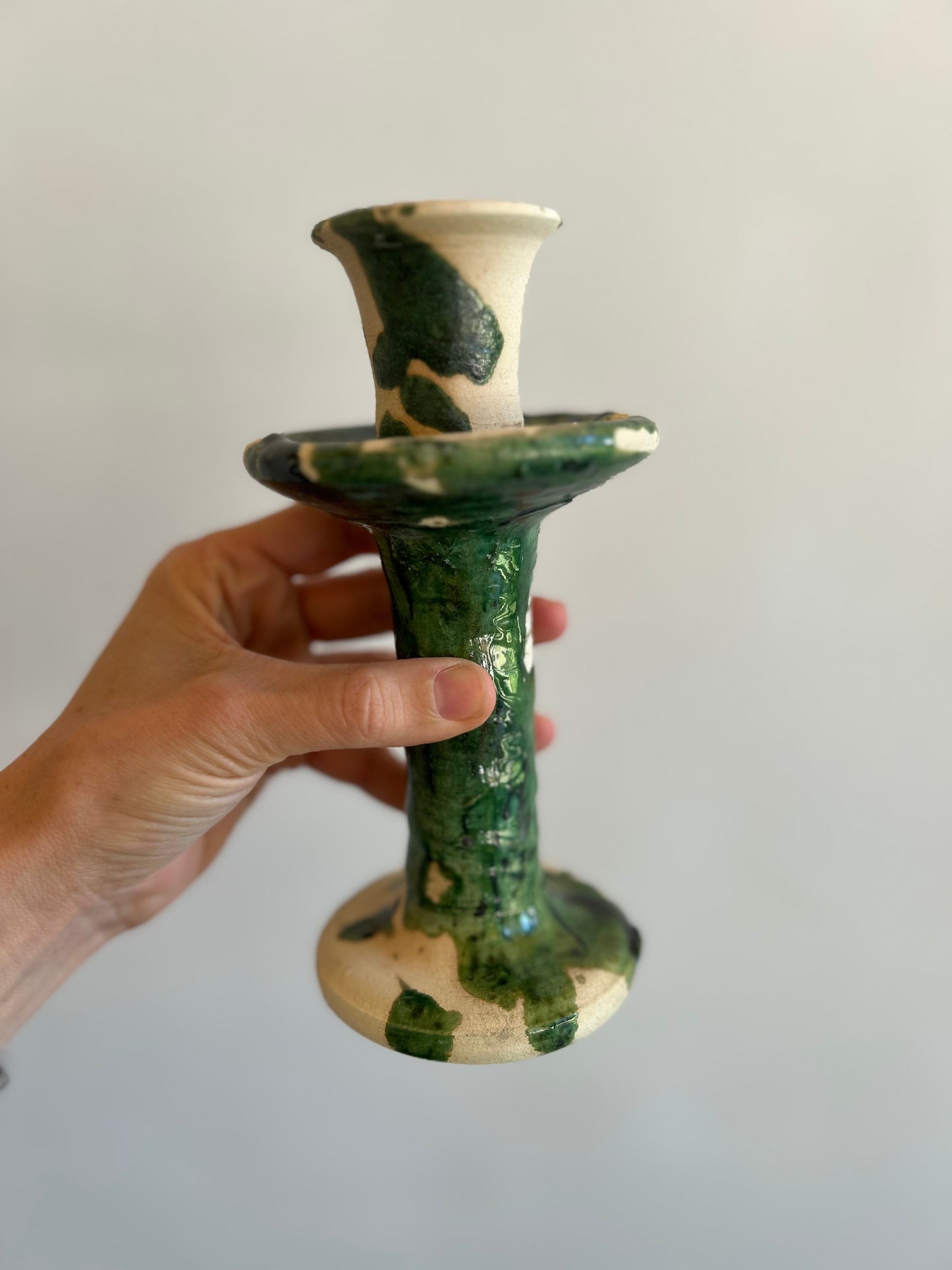 Tamegroute Candlestick Holder • Splatter