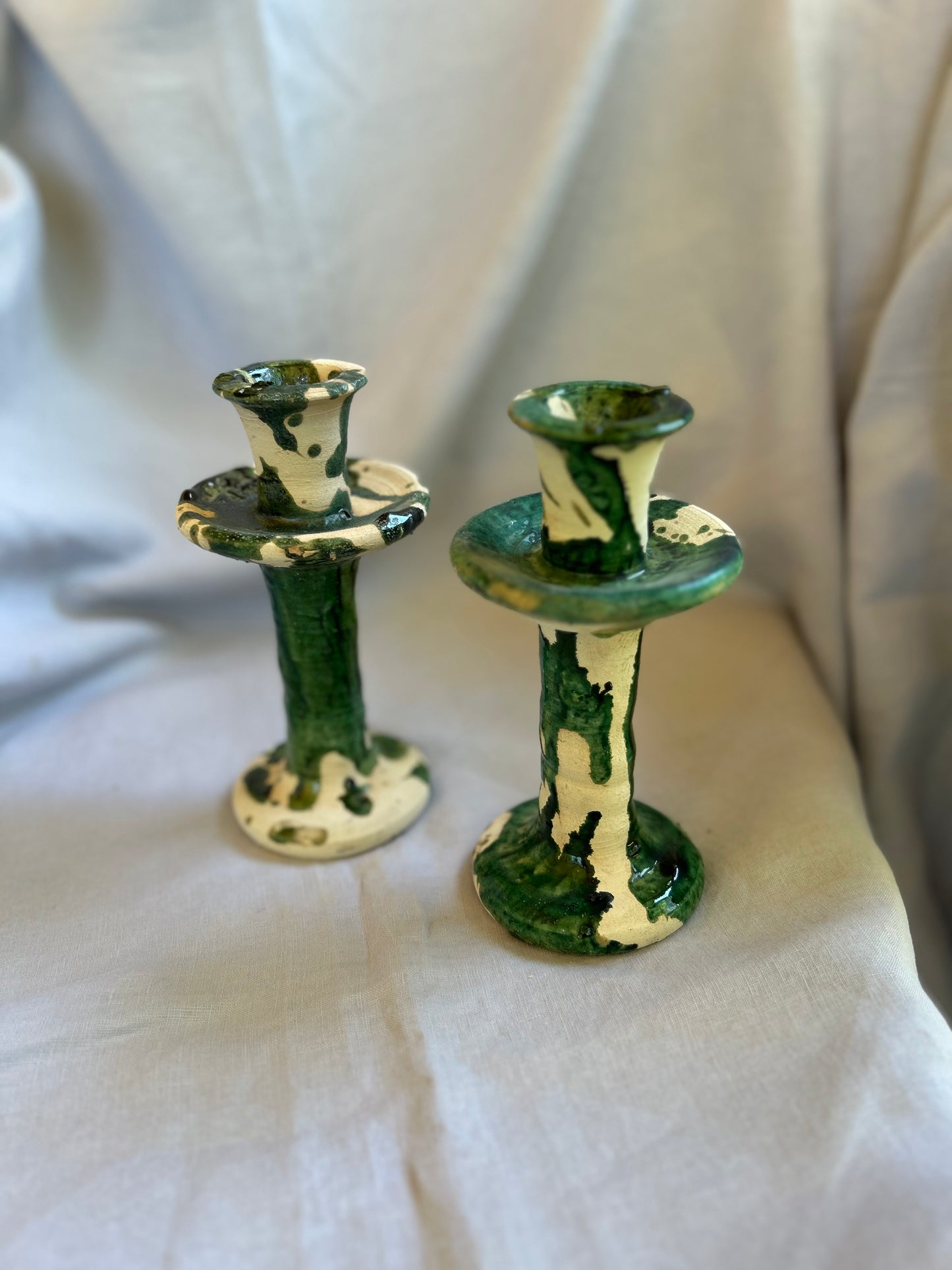 Tamegroute Candlestick Holder • Splatter