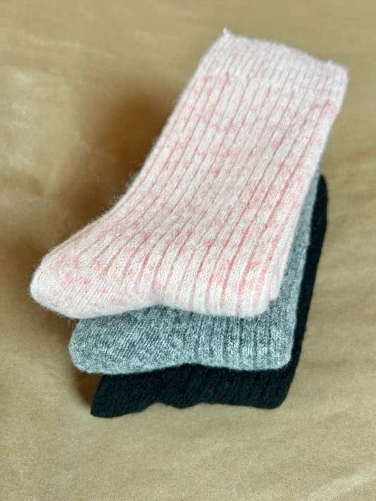 Cozy Ribbed Socks