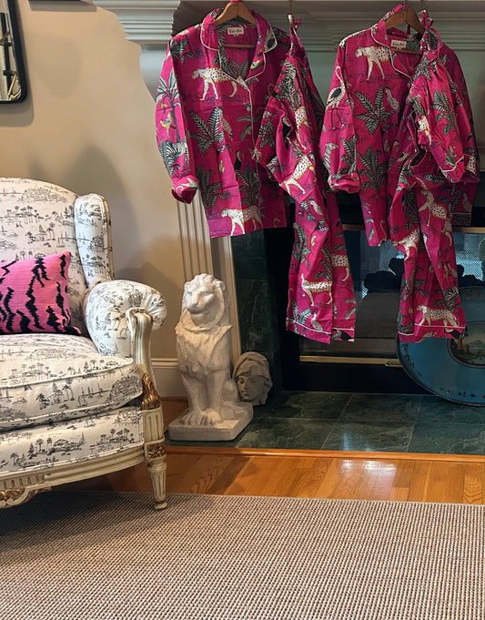 3 Piece Pajama Set • Jungle Print