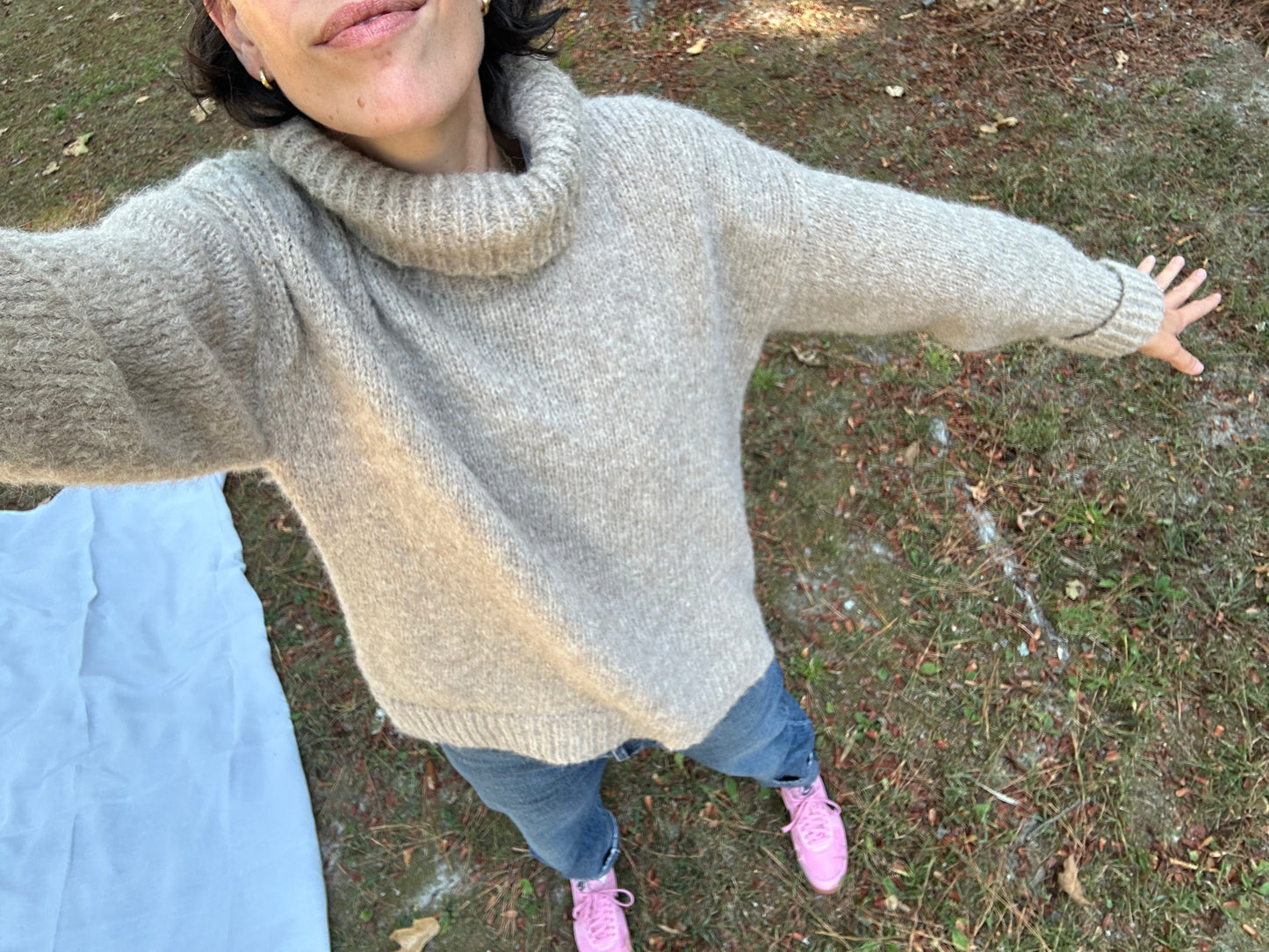 Hand Knit Alpaca Turtleneck