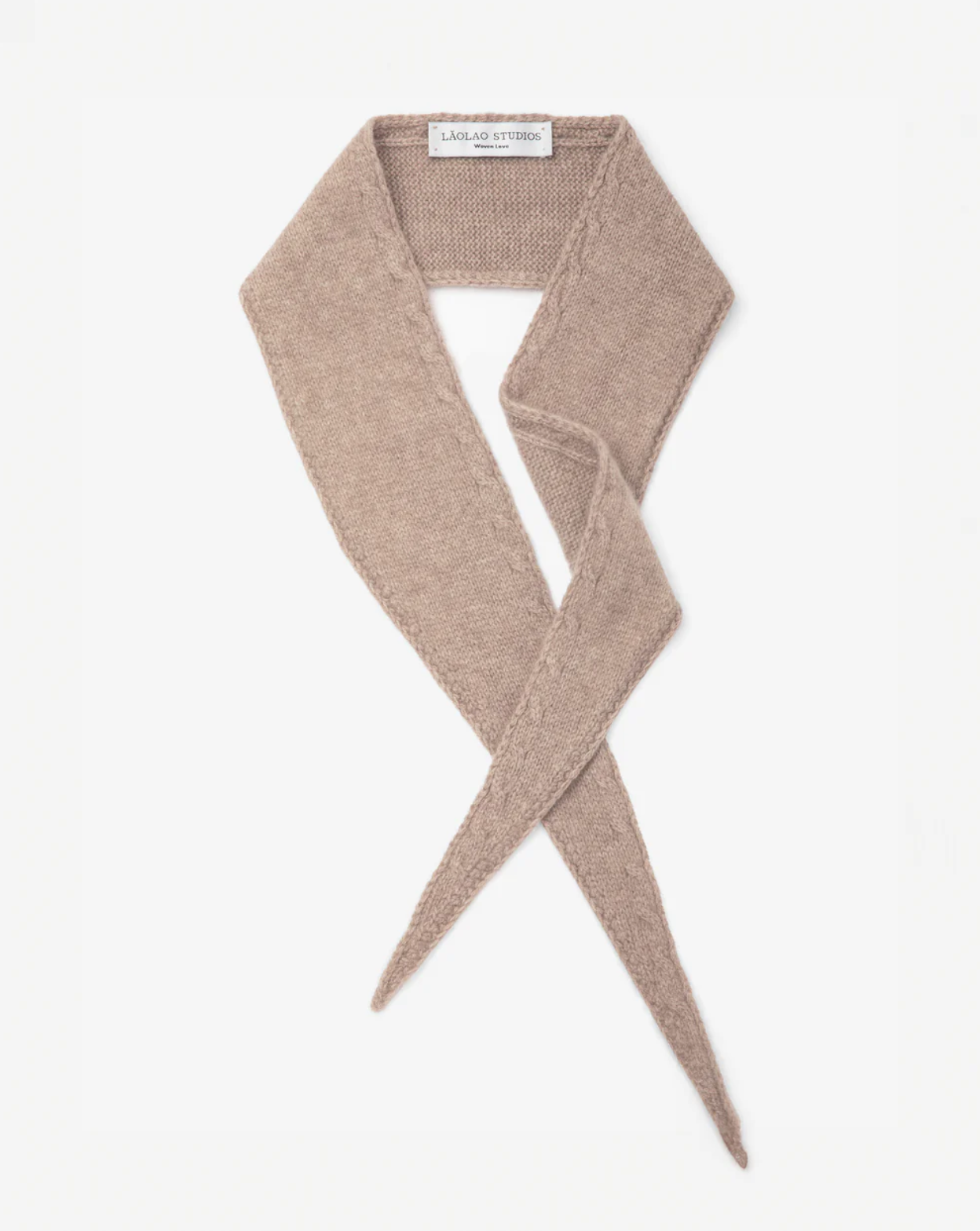 Cashmere Mini Scarf • Taupe