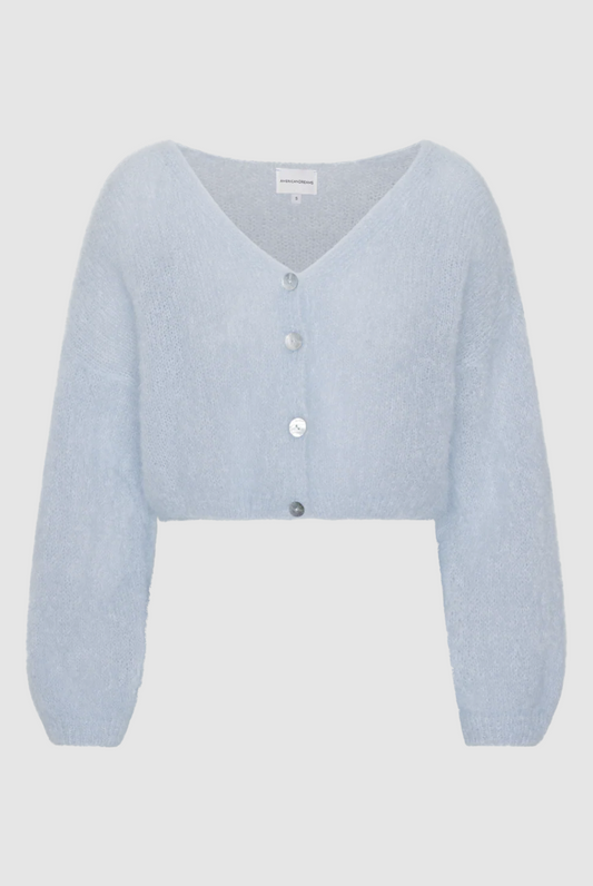 Mohair Cardigan • Blue Periwinkle