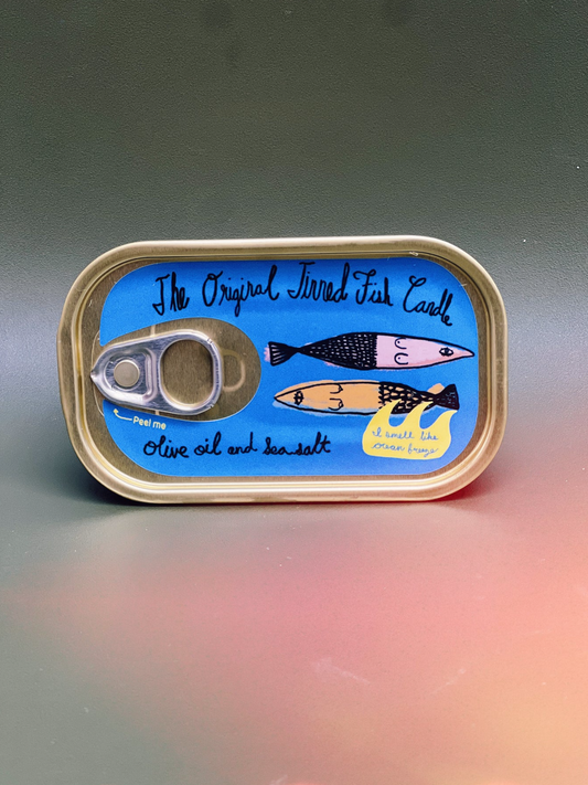 Tinned Fish Candle • Olive Oil & Sea Salt