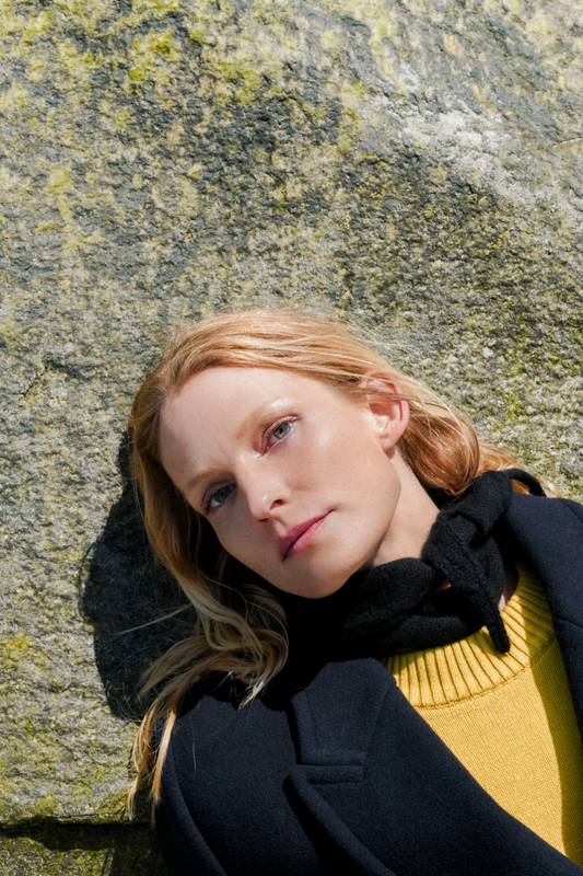 Cashmere Mini Scarf • Black