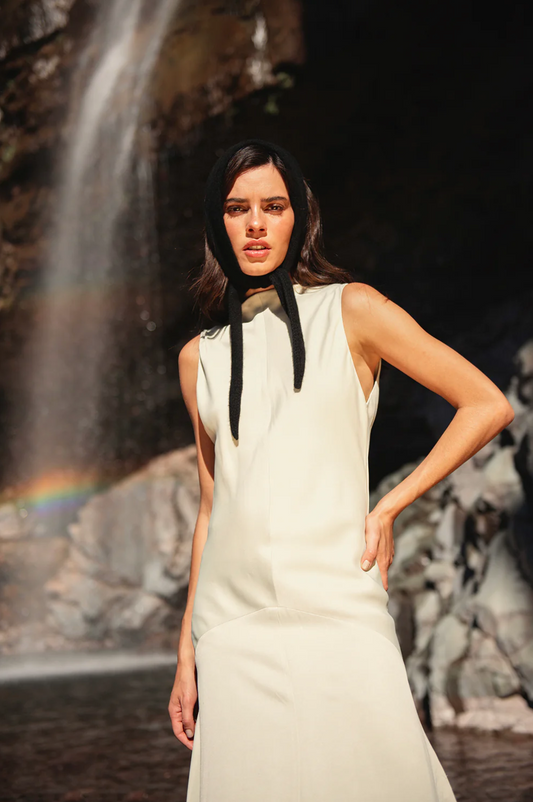 Cashmere Mini Scarf • Black