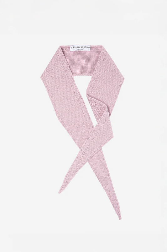 Cashmere Mini Scarf • Blush