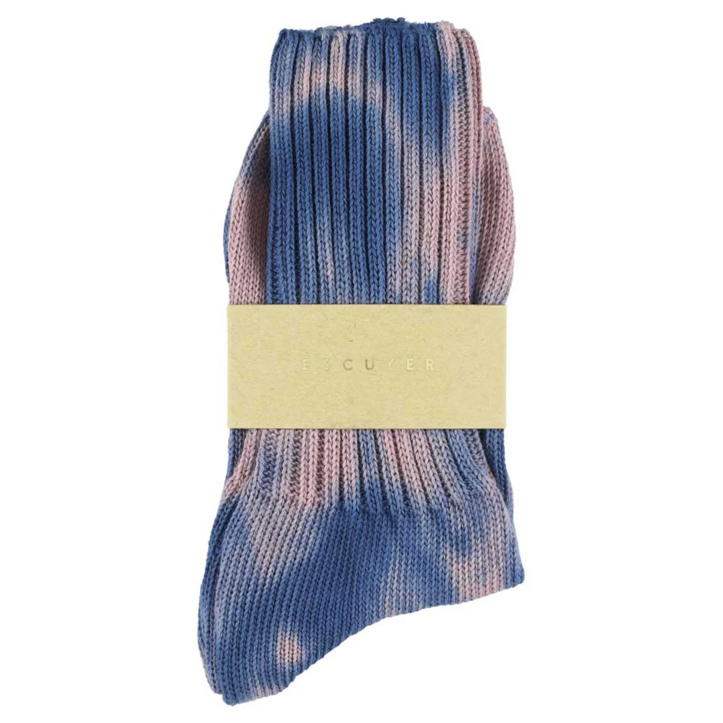 Tie Dye Socks • Indigo/ Coral