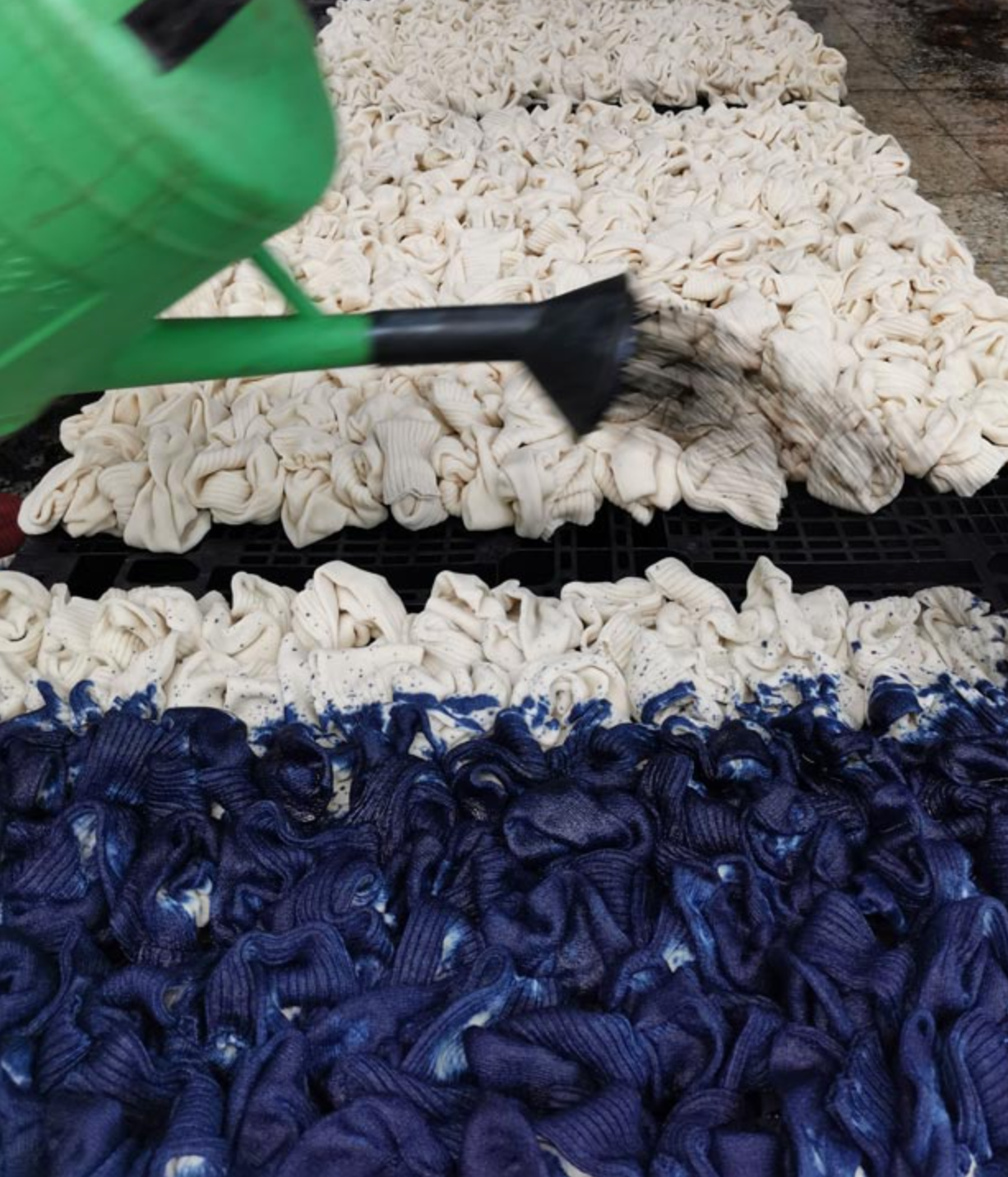 Tie Dye Socks • Indigo/ Coral