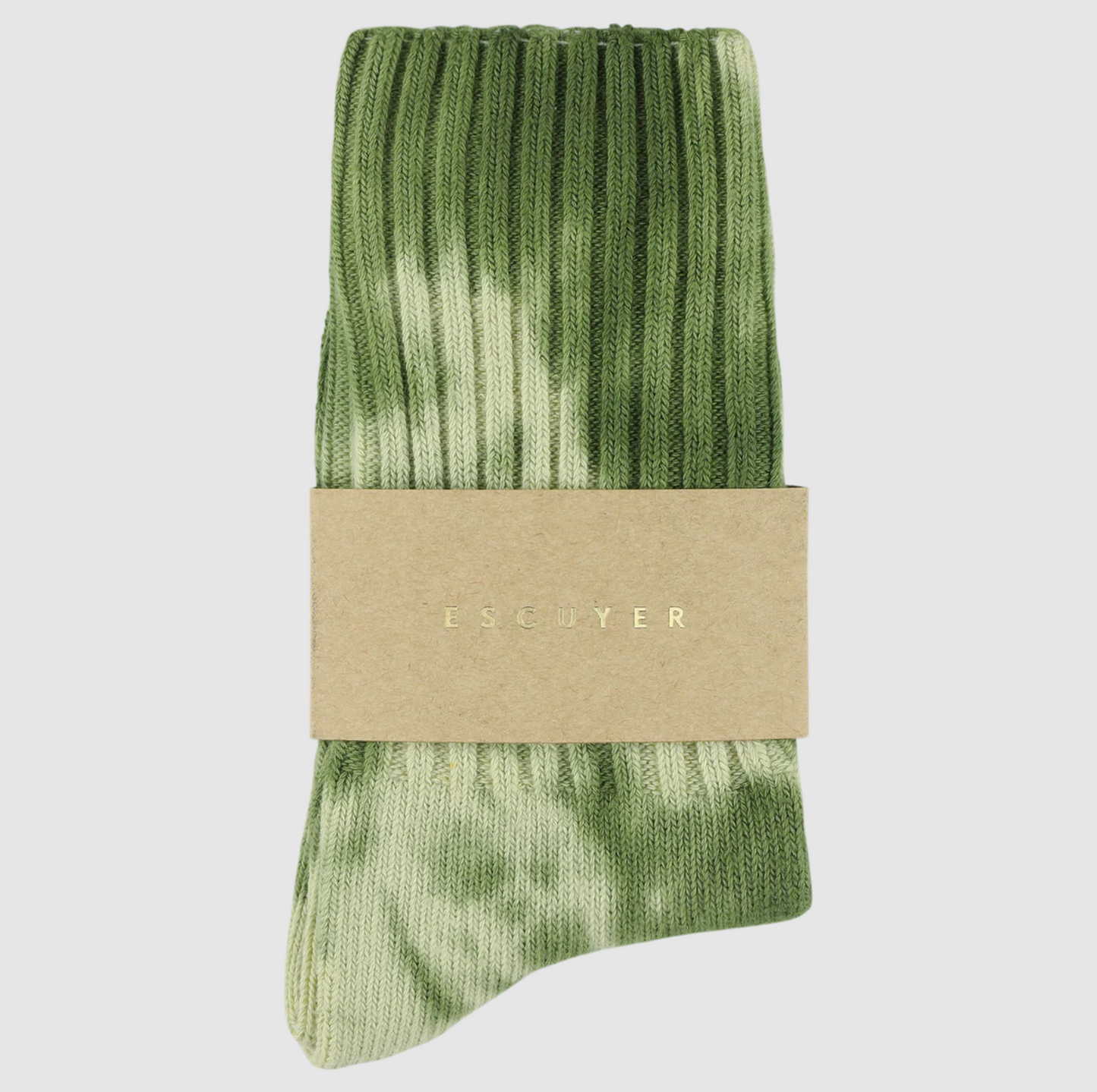 Tie Dye Socks • Olive