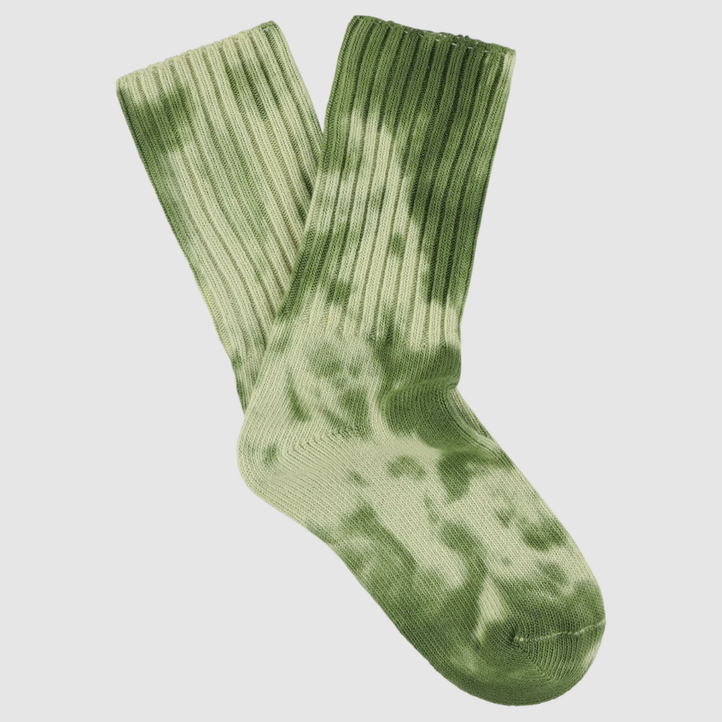 Tie Dye Socks • Olive