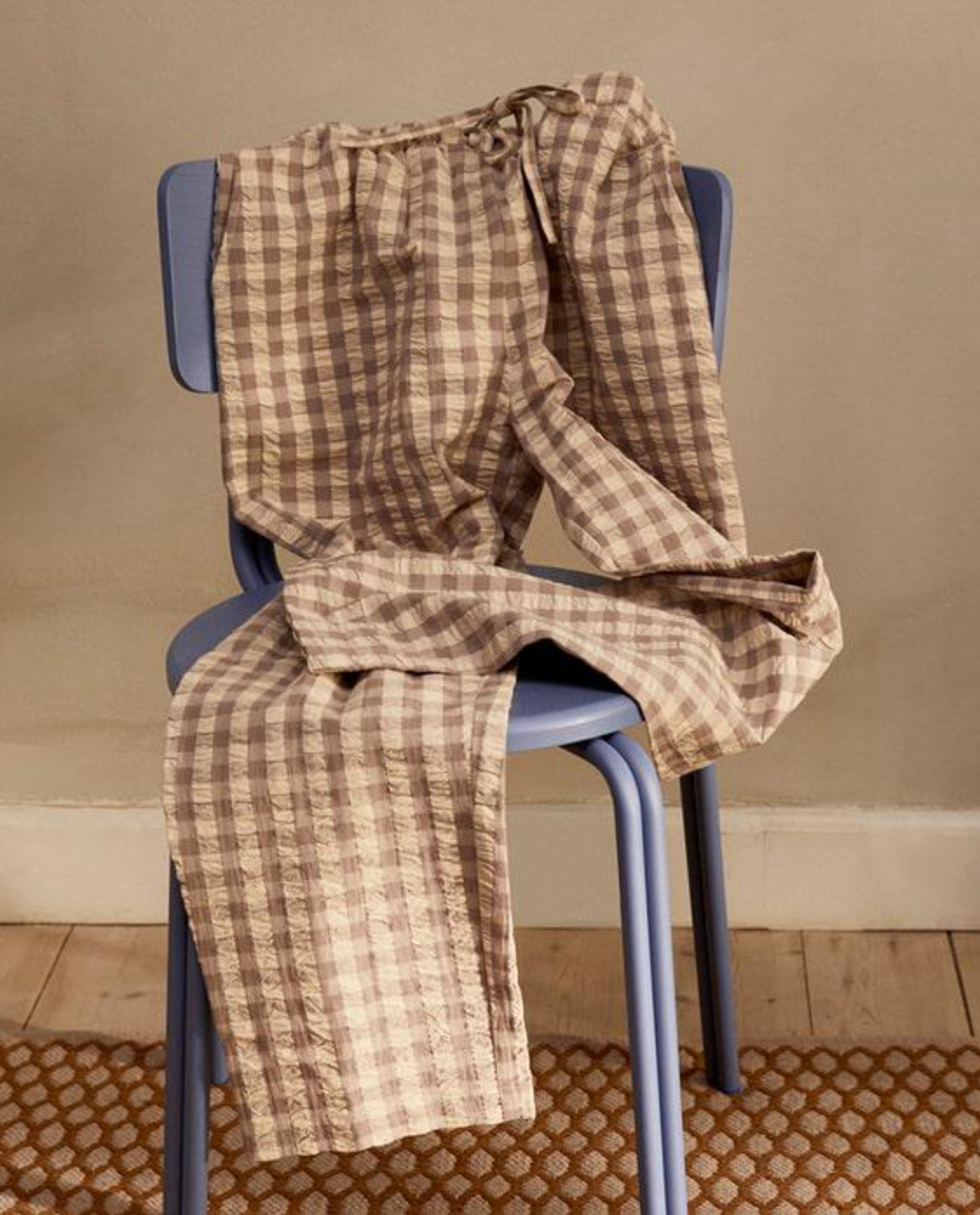 Pants and Cosmetic Bag Set • Natural