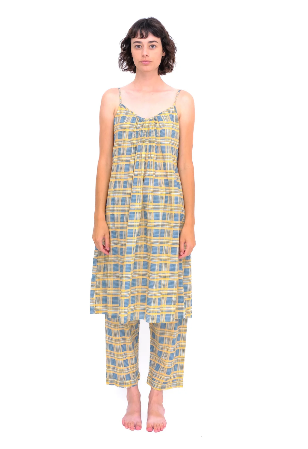 Short Shirred Slip