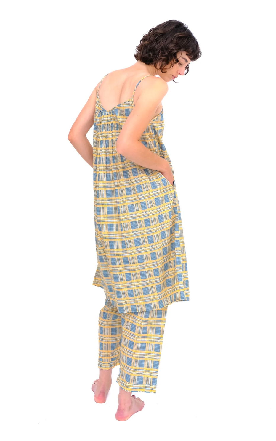 Short Shirred Slip