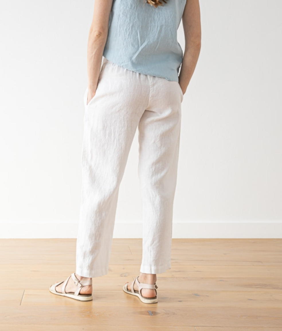 Linen Pants • White