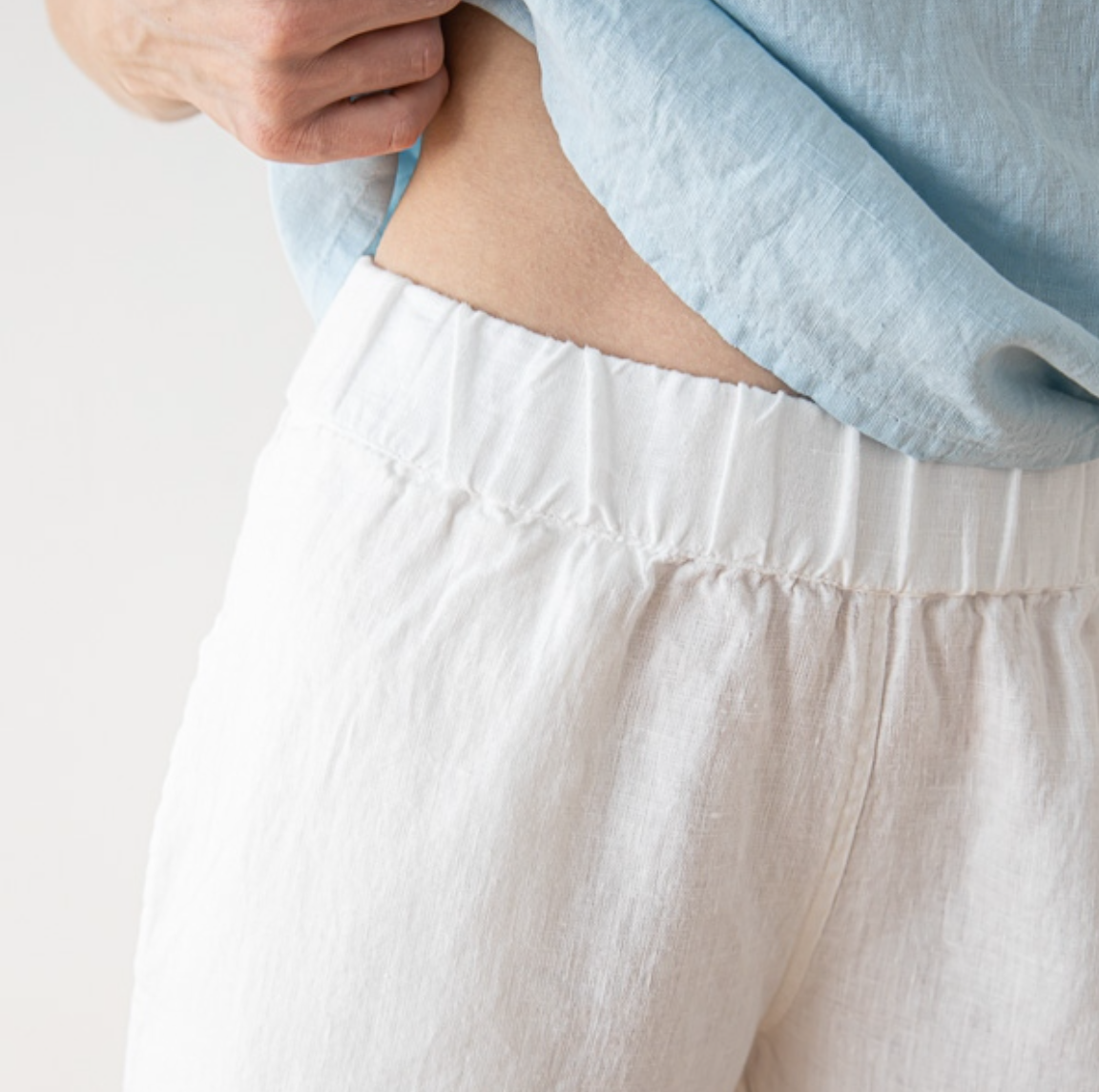 Linen Pants • White