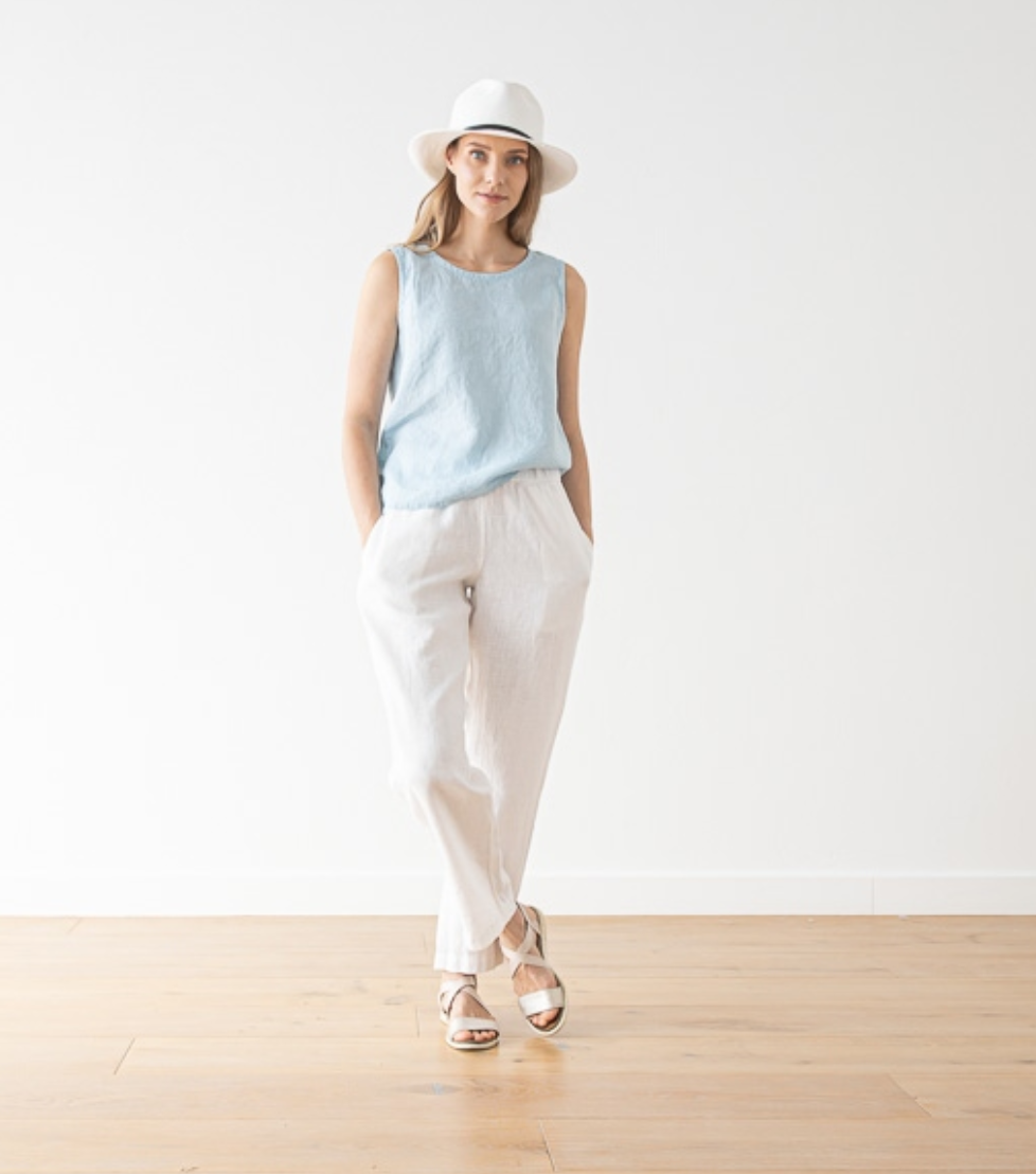 Linen Pants • White