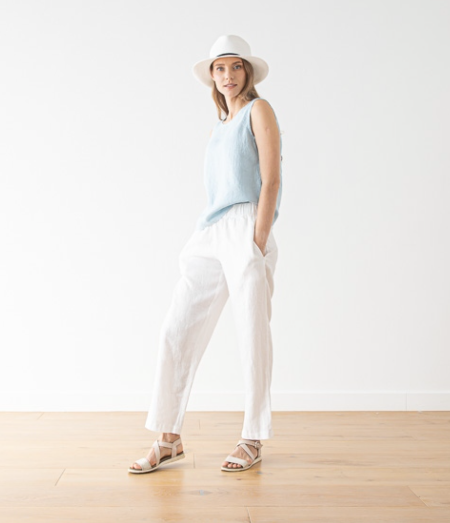 Linen Pants • White