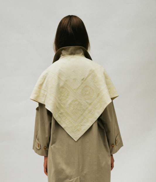 Relic Merino Scarf • Milk/ Wheat