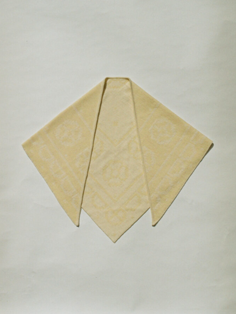 Relic Merino Scarf • Milk/ Wheat
