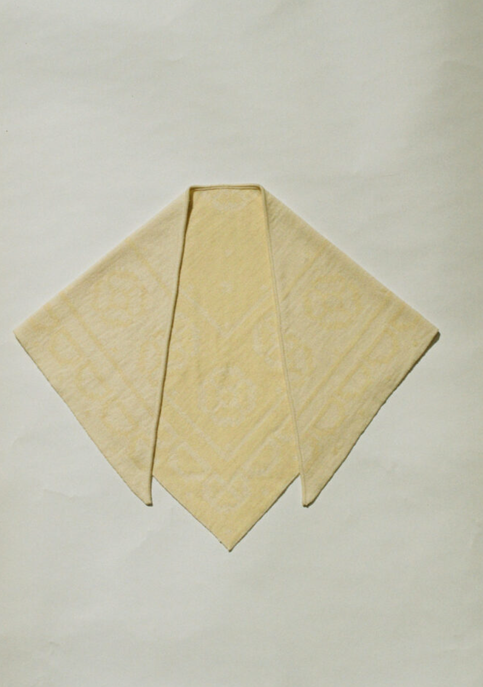 Relic Merino Scarf • Milk/ Wheat