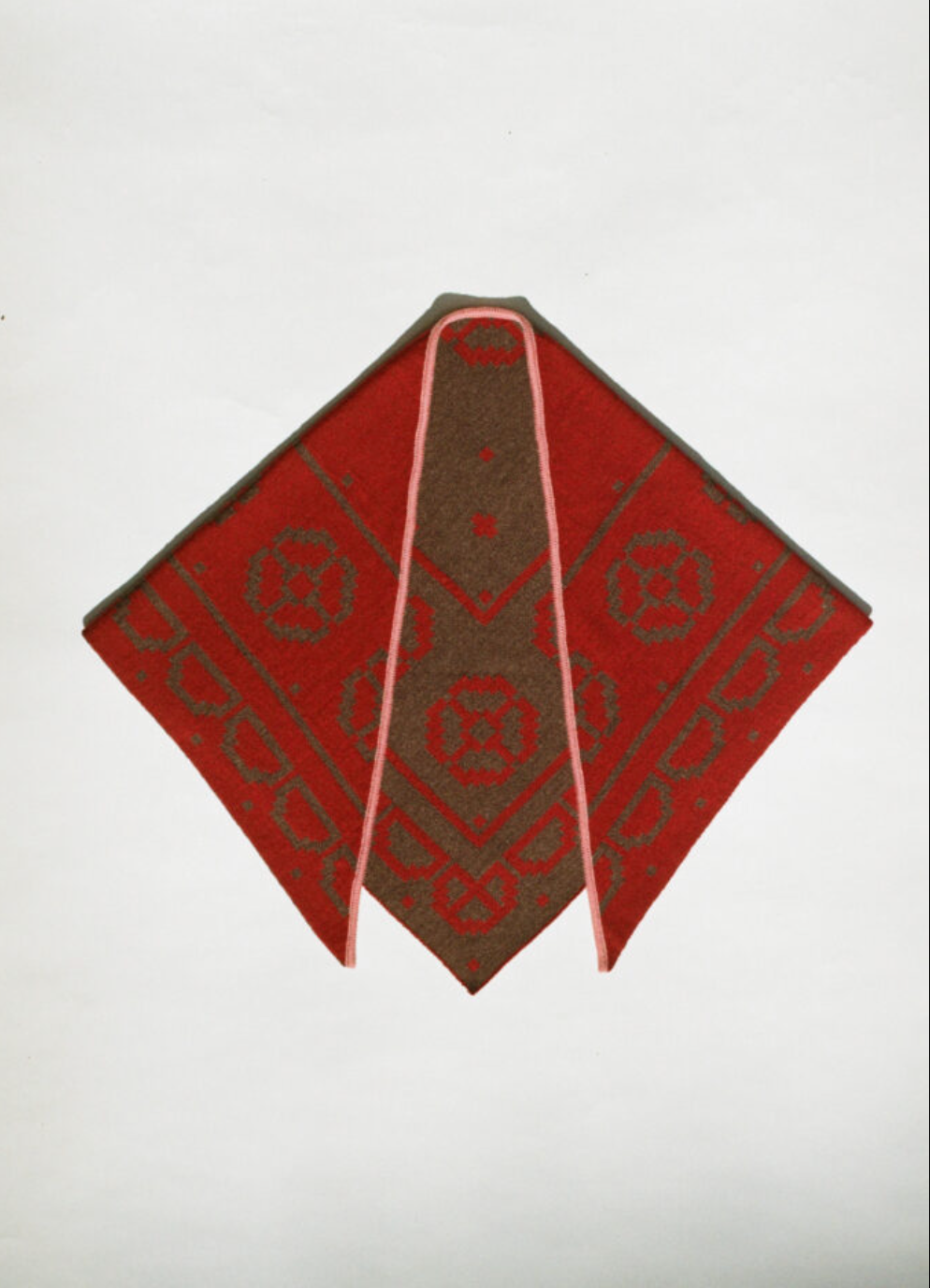 Relic Merino Scarf • Chocolate/ Wine