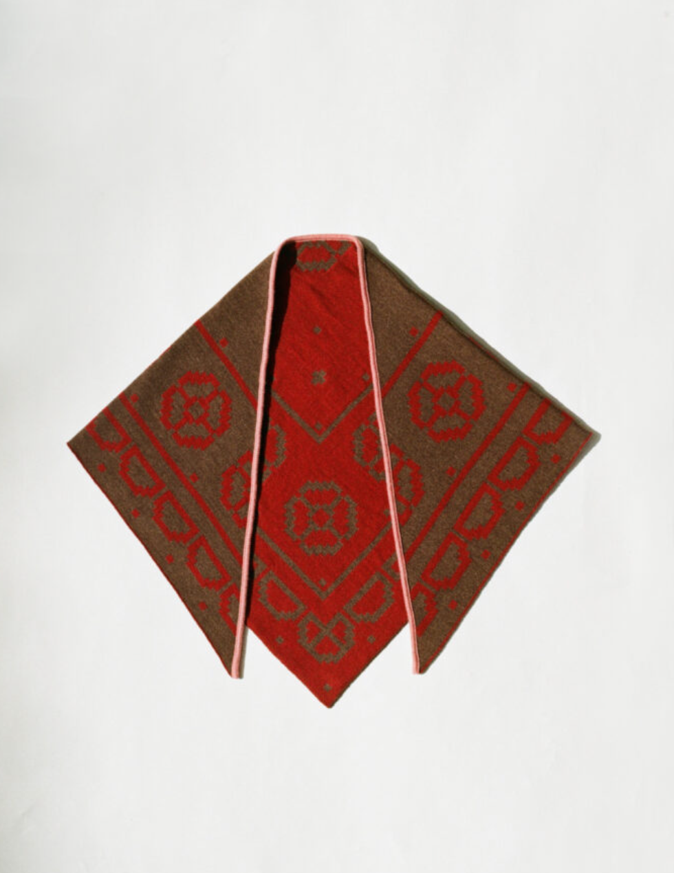 Relic Merino Scarf • Chocolate/ Wine