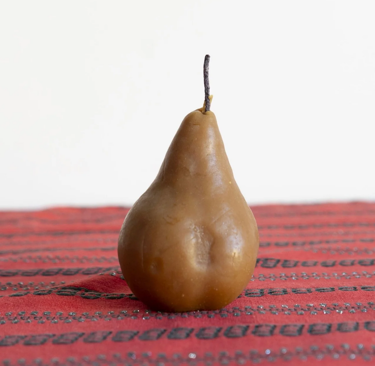 Bosc Pear Beeswax Candle