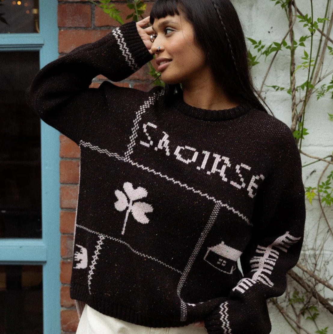 Freedom Sweater • Peat/ Rose