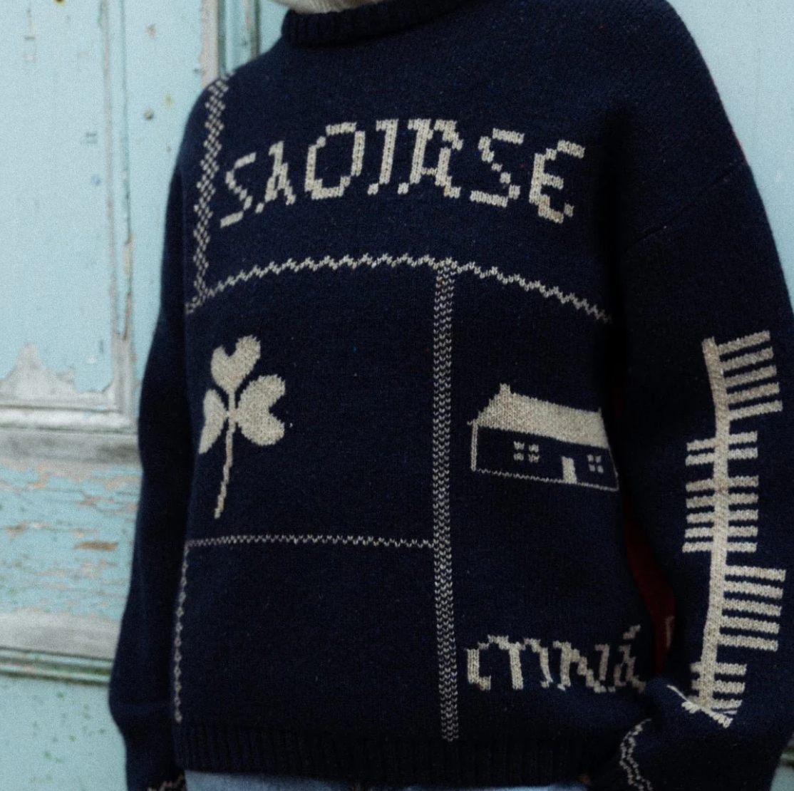 Freedom Sweater • Navy/ Red
