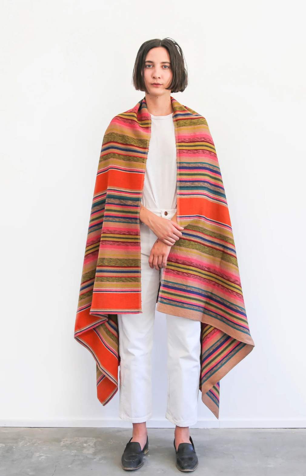 Hand-Woven Shawl • Multi