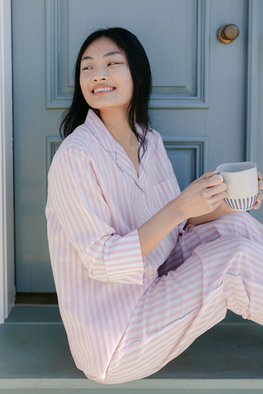 Striped Pajama Set