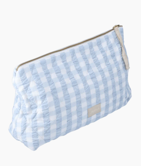 Pants and Cosmetic Bag Set • Light Blue