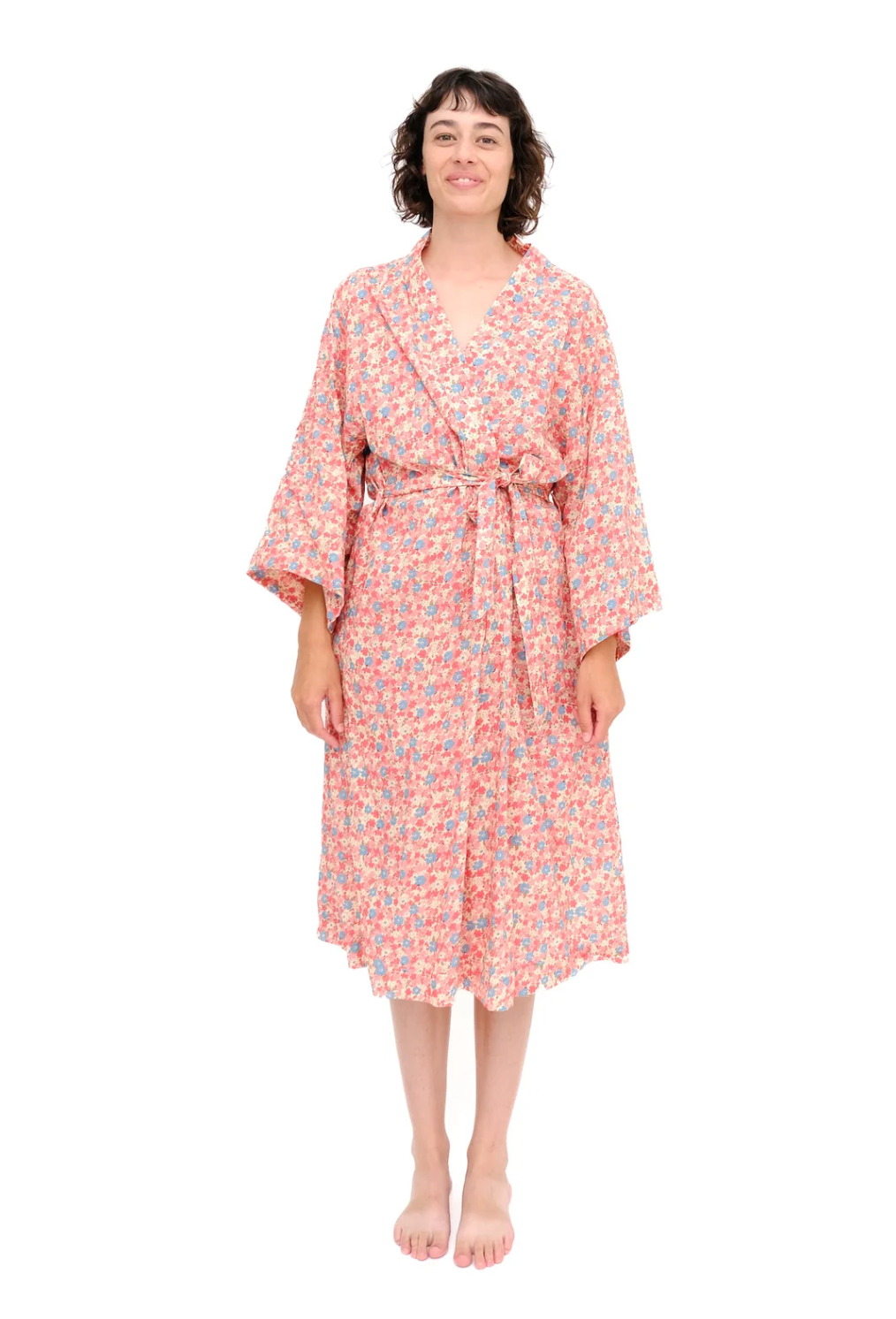 Organic Cotton Robe • Floral