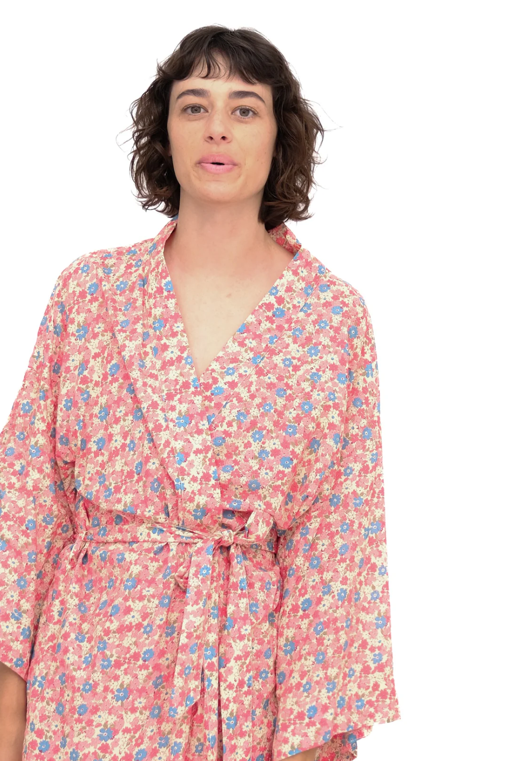 Organic Cotton Robe • Floral
