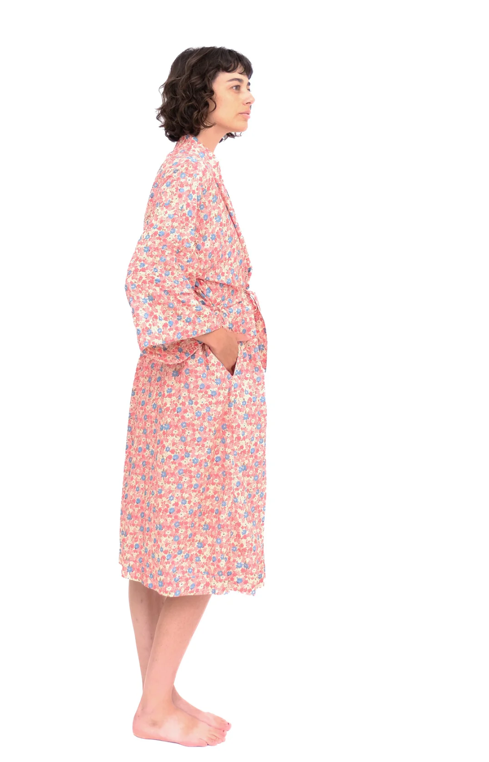 Organic Cotton Robe • Floral
