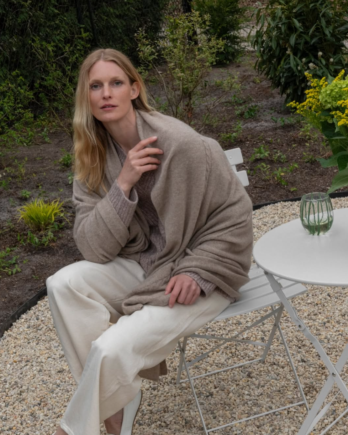Big Cashmere Wrap • Taupe
