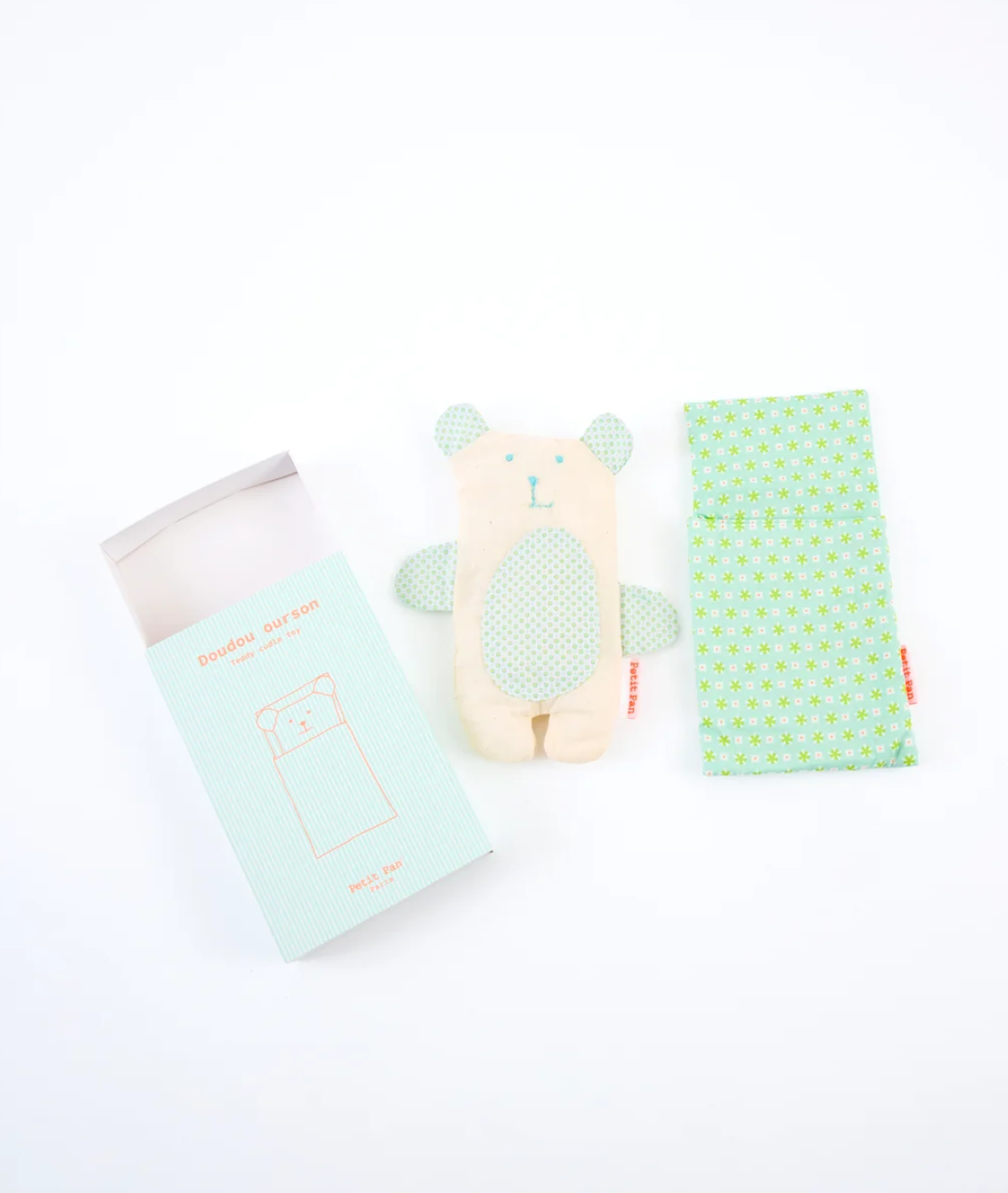Bear Cuddle Toy in a Sleeping Bag